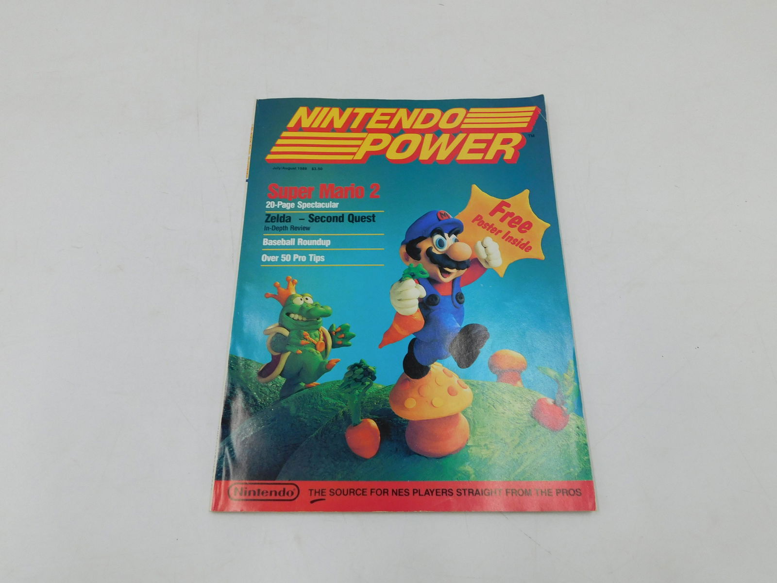 Nintendo Power Magazine July/aug 1988 Auction