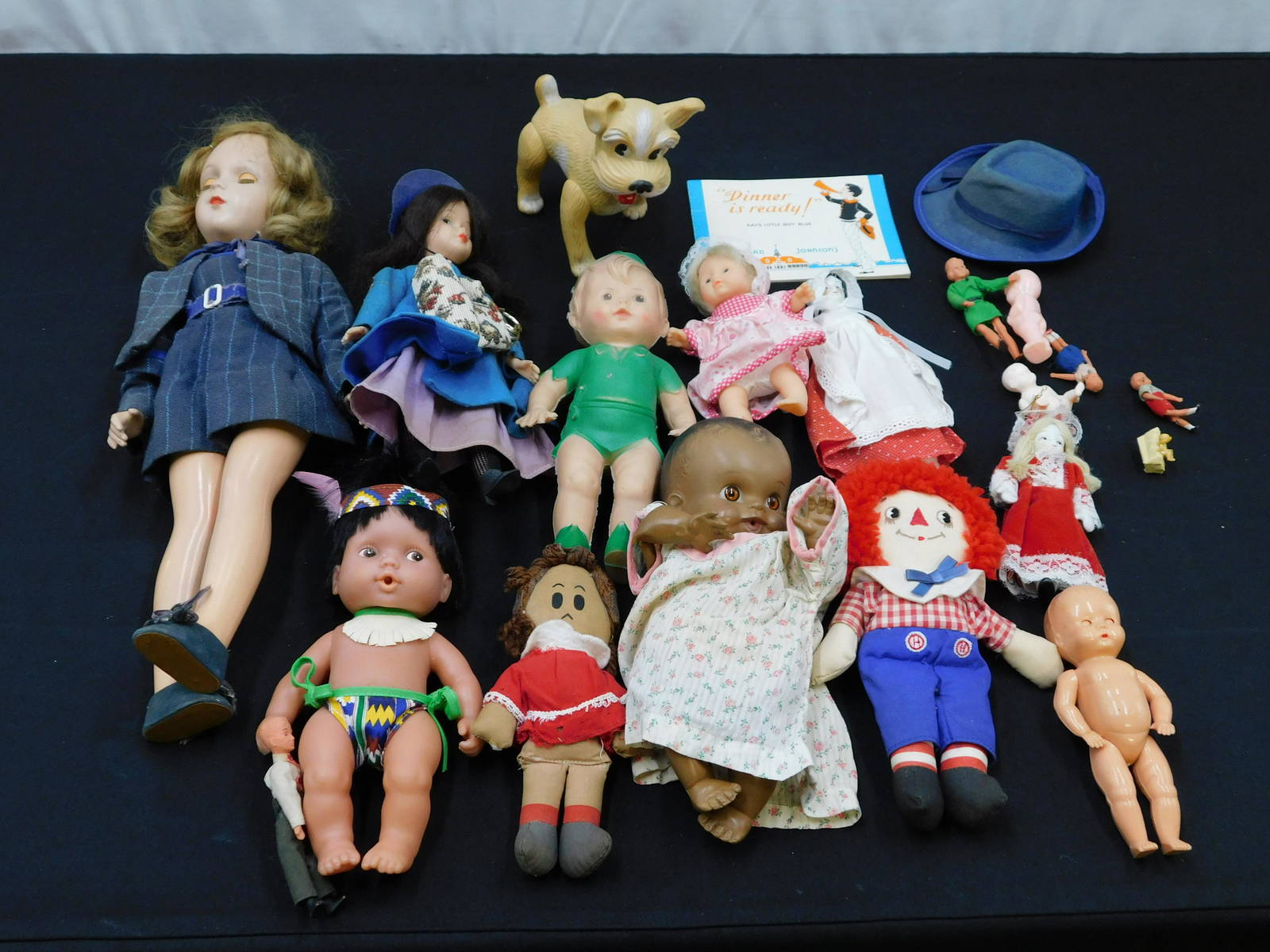 Lot Of Vintage Dolls Auction
