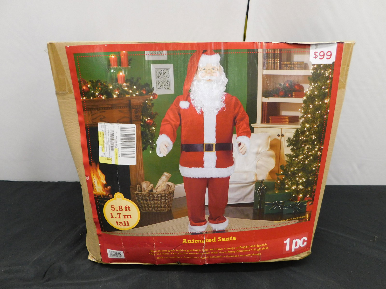 Animated Santa Claus (1 of 3)