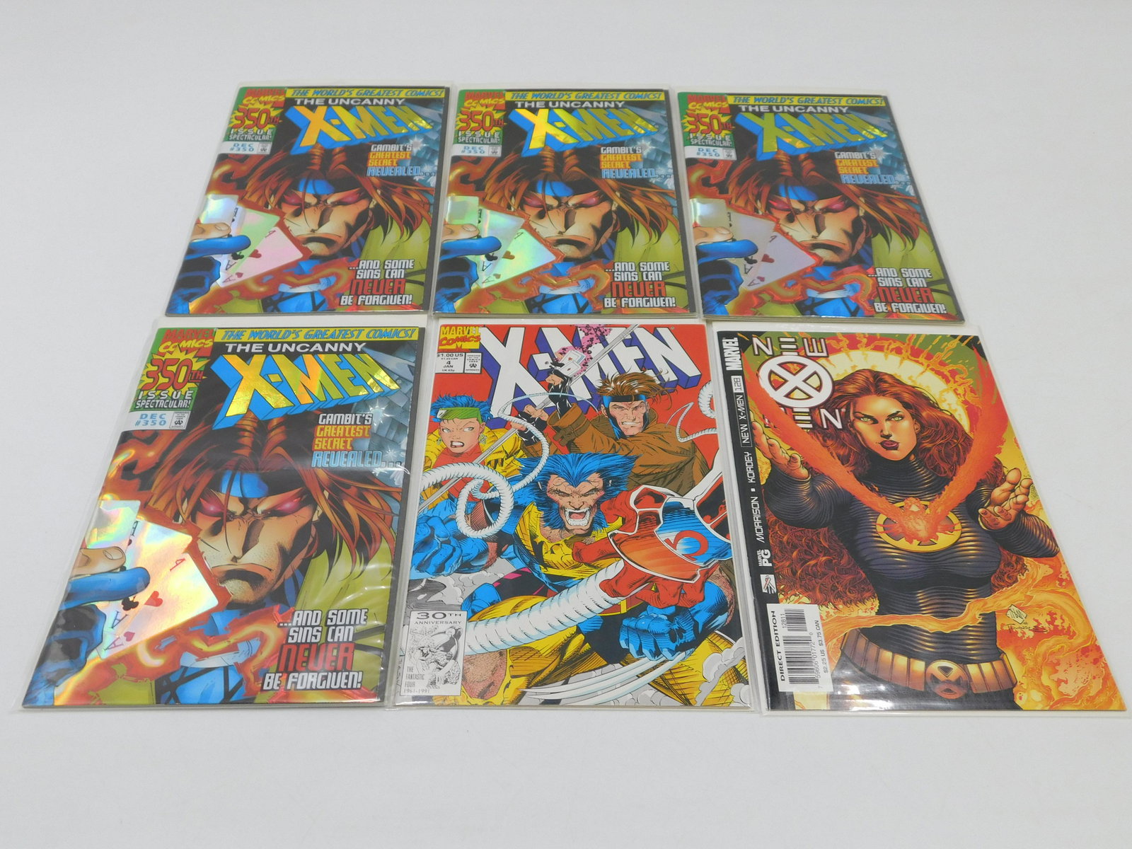 Lot of 6 Marvel Comics (1 of 4)