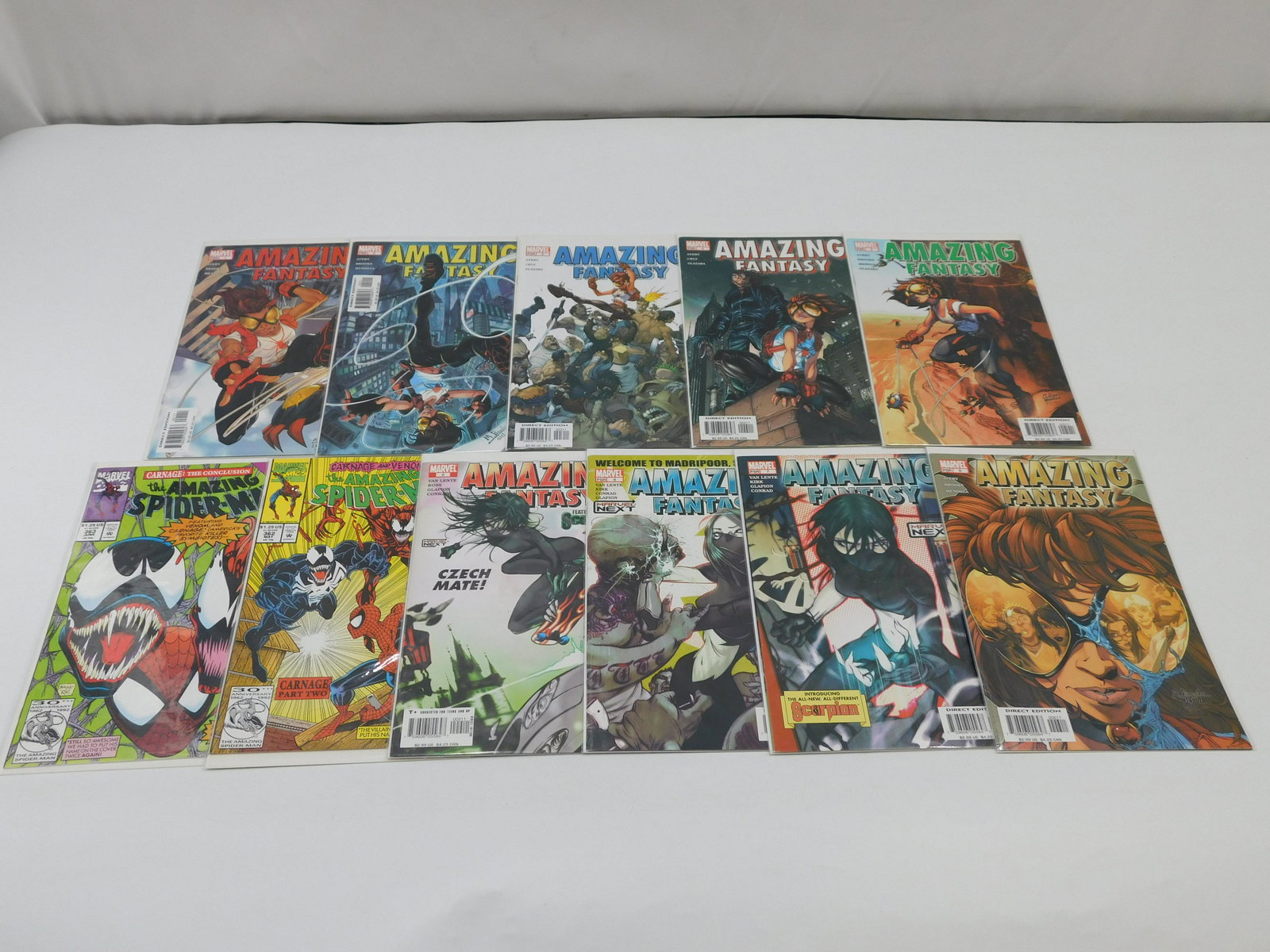 Lot of 11 Amazing Fantasy and Amazing Spider-Man Comics (1 of 3)