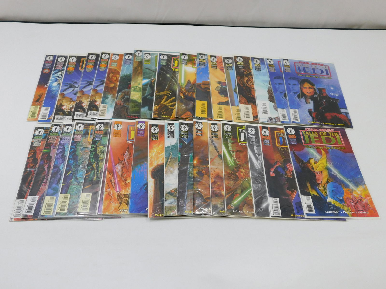 Lot of Star Wars Tales of the Jedi Dark Horse Comics (1 of 5)