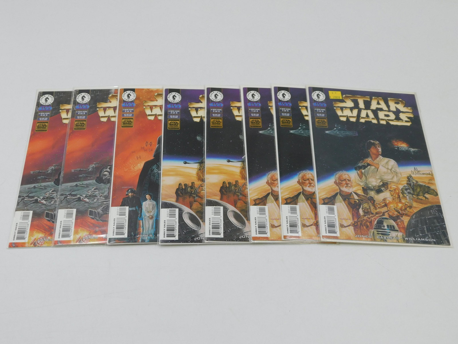 Lot of 8 Star Wars A New Hope Dark Horse Comics (1 of 3)