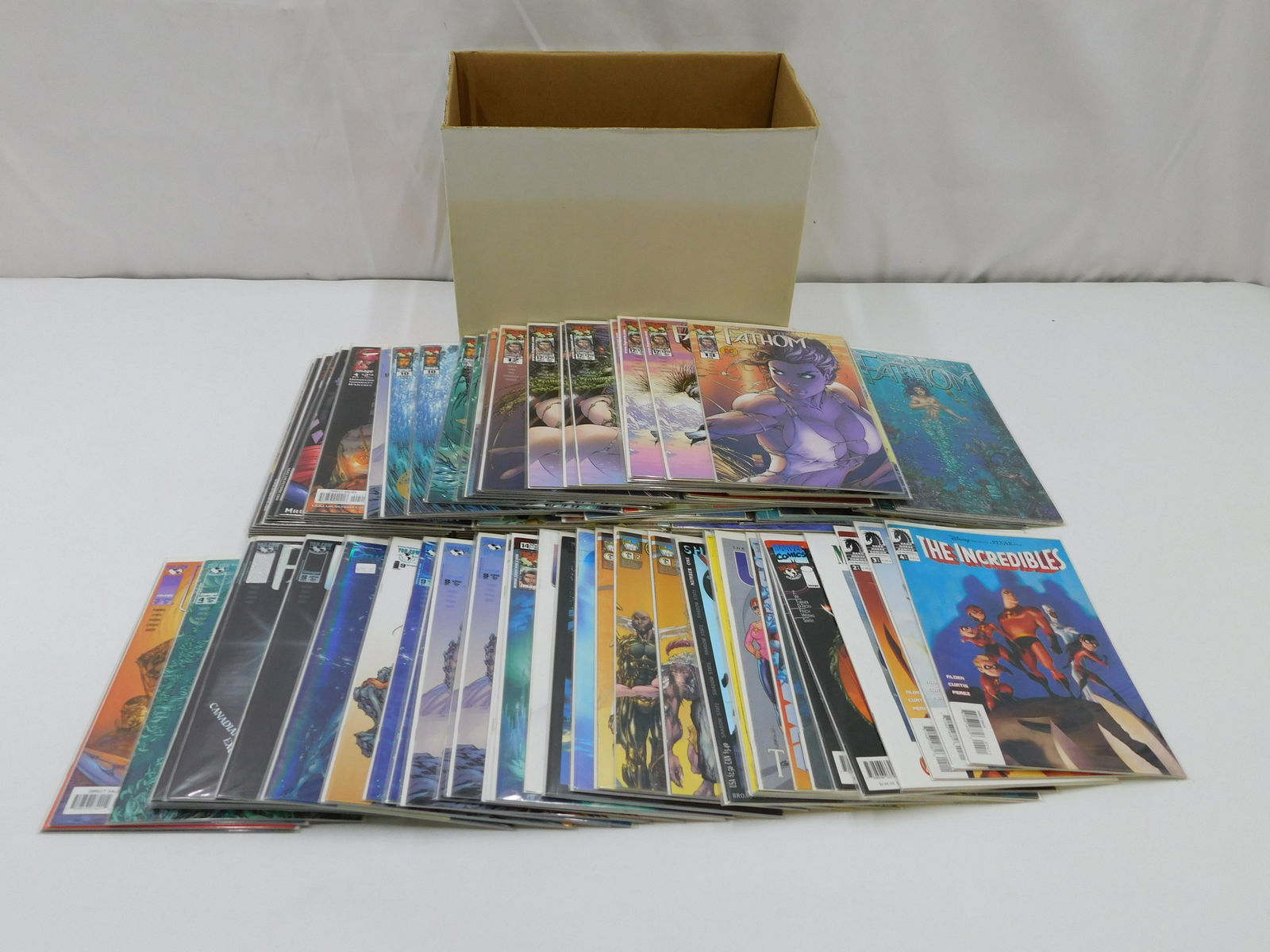 Short Box of Independent Comics with Autographs (1 of 8)