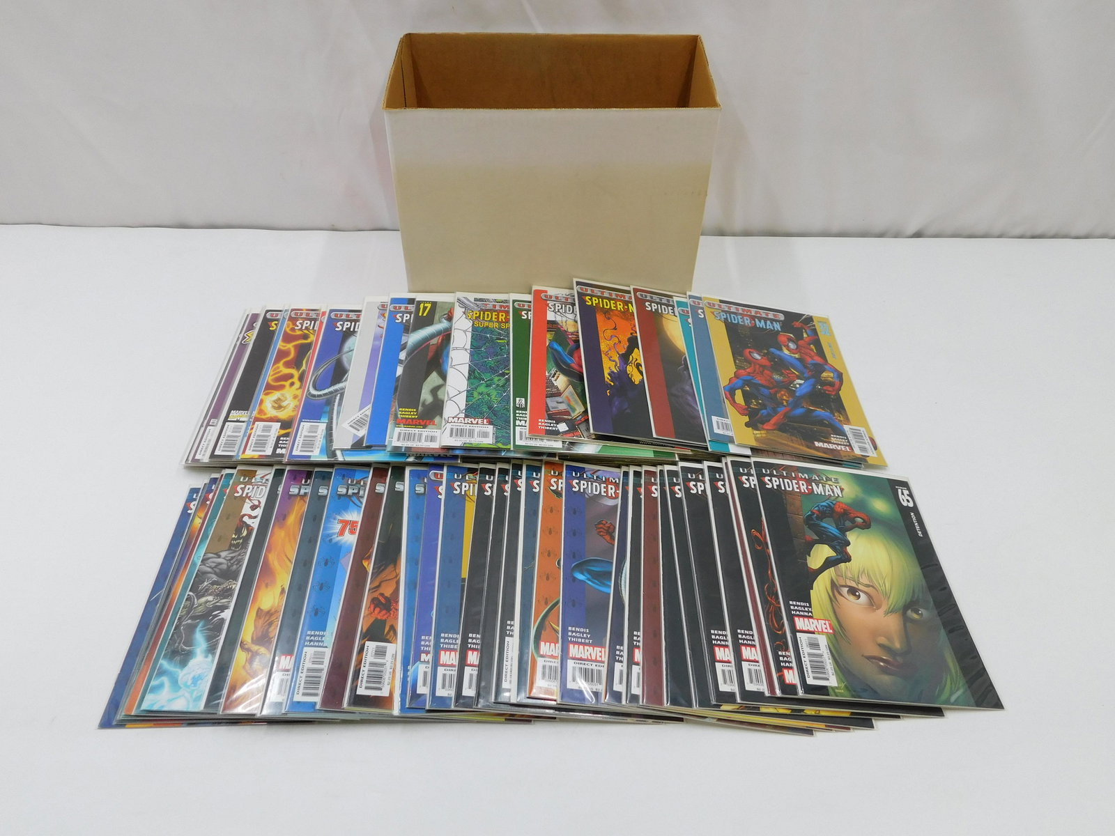 Short Box of Ultimate Spider-Man Comics (1 of 6)