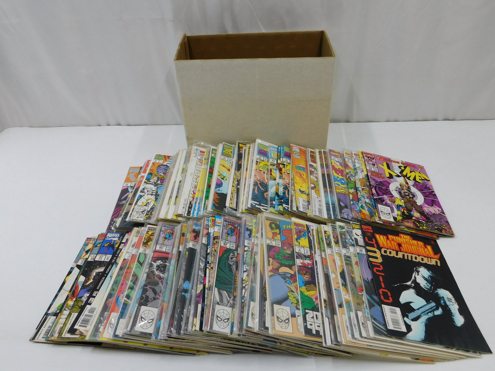 Short Box of Marvel Comic Books - 1990's (1 of 9)