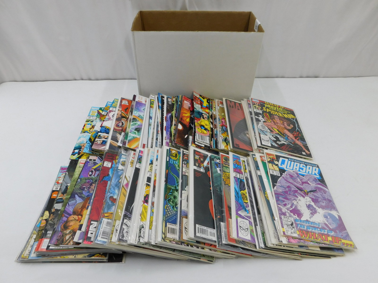 Short Box of Marvel Comic Books (1 of 9)