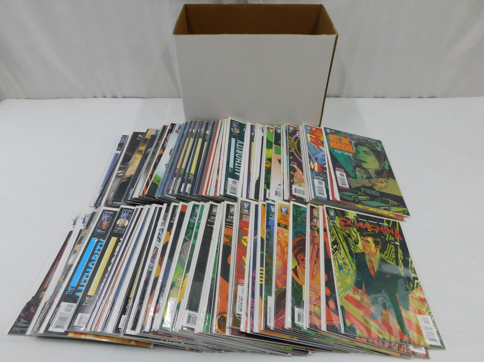 Short Box of Wildstorm and Vertigo Comic Books (1 of 8)