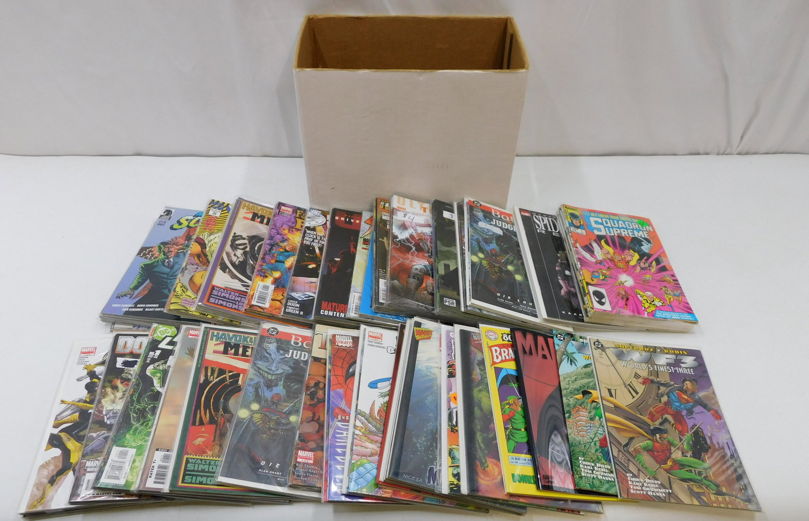 Short Box of Mini Series and Prestige Format One Shots Comic Books (1 of 3)
