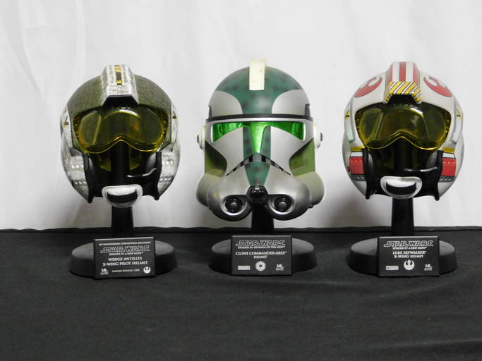 Lot Of Star Wars Master Replicas Helmets