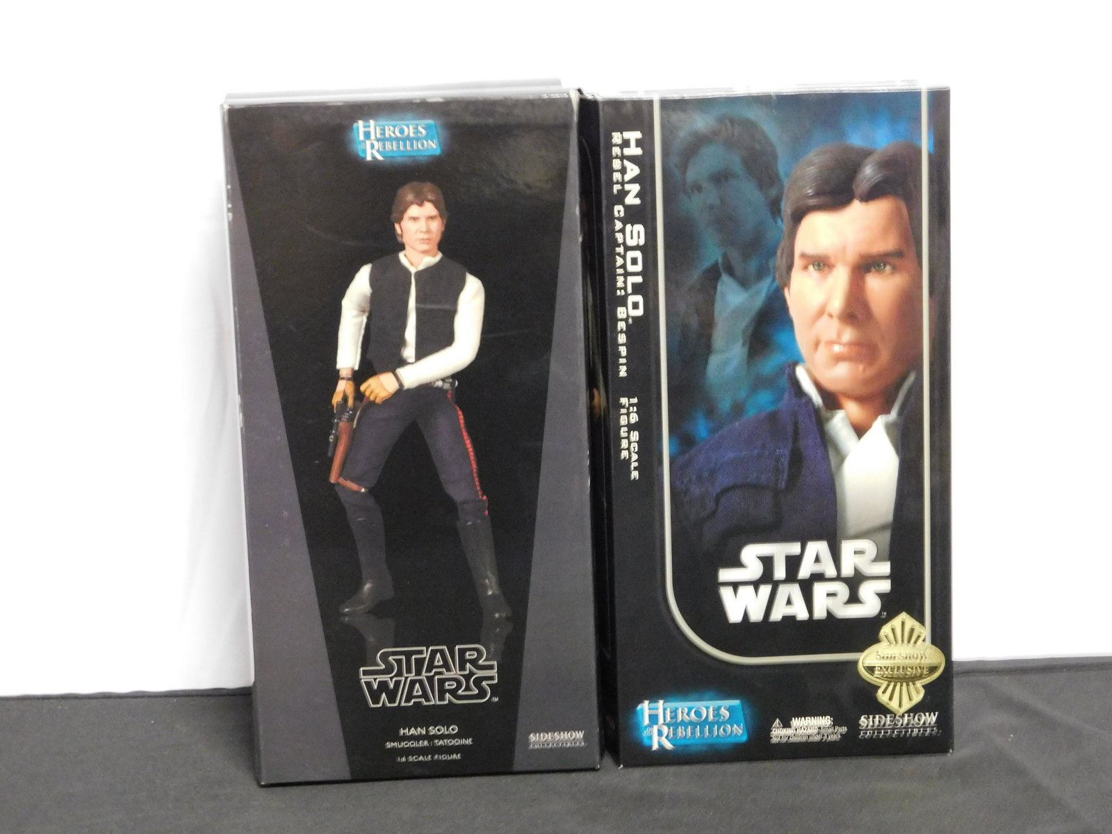 Lot of 2 Sideshow Star Wars Heroes Rebellion Figures (1 of 11)