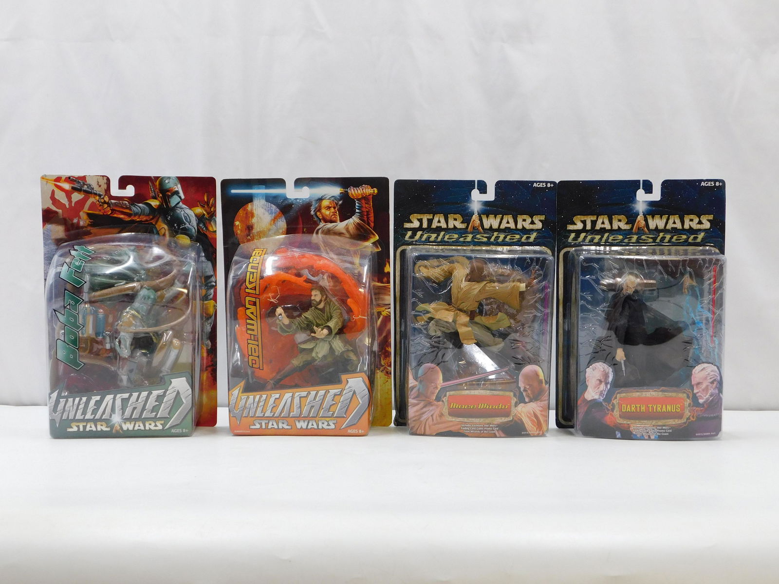 Lot of 4 Star Wars Unleashed Action Figures (1 of 9)