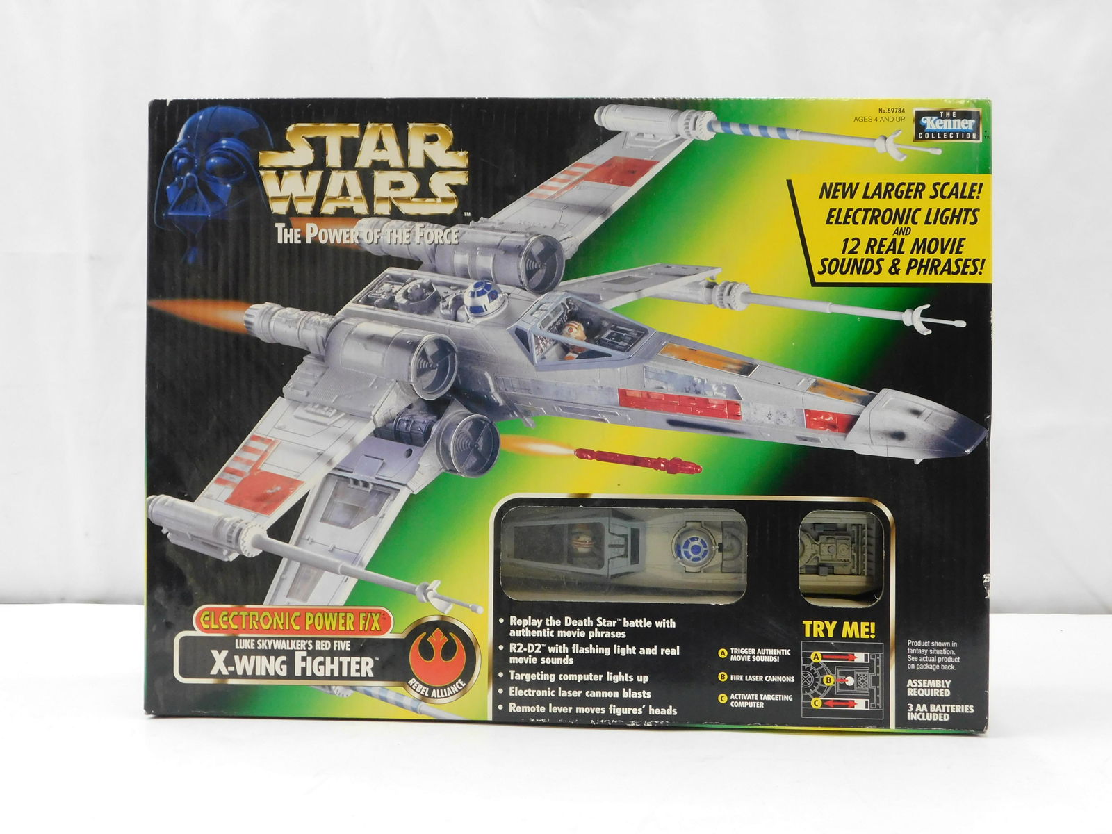 Star Wars POTF Luke Skywalker's X-Wing Fighter (1 of 6)