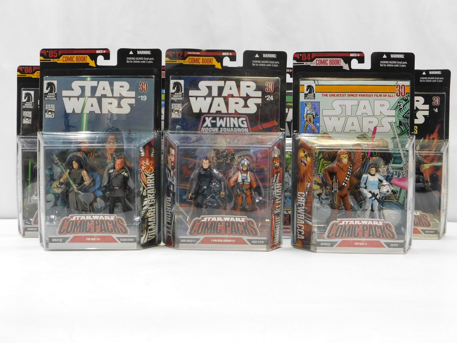 Lot of 7 Star Wars Comic Packs (1 of 7)