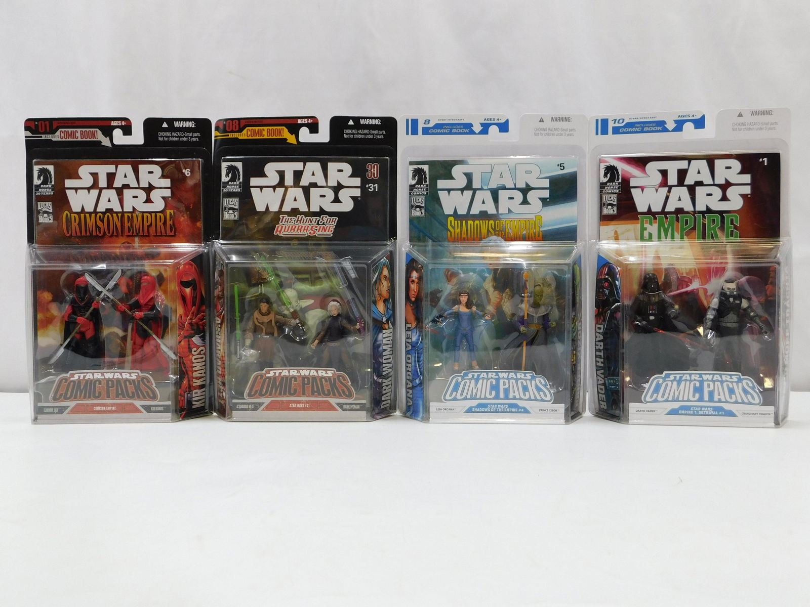 Lot of 4 Star Wars Comic Packs (1 of 5)