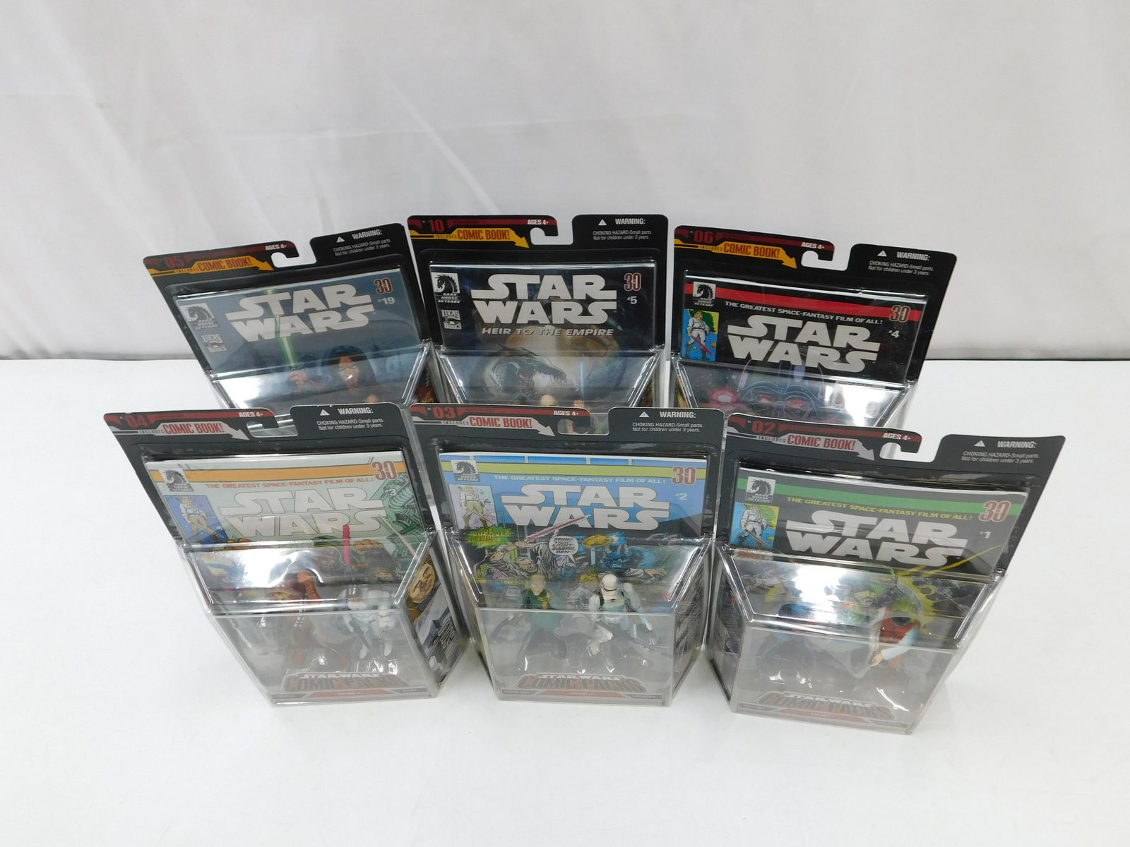 Lot of 6 Star Wars Comic Packs (1 of 5)