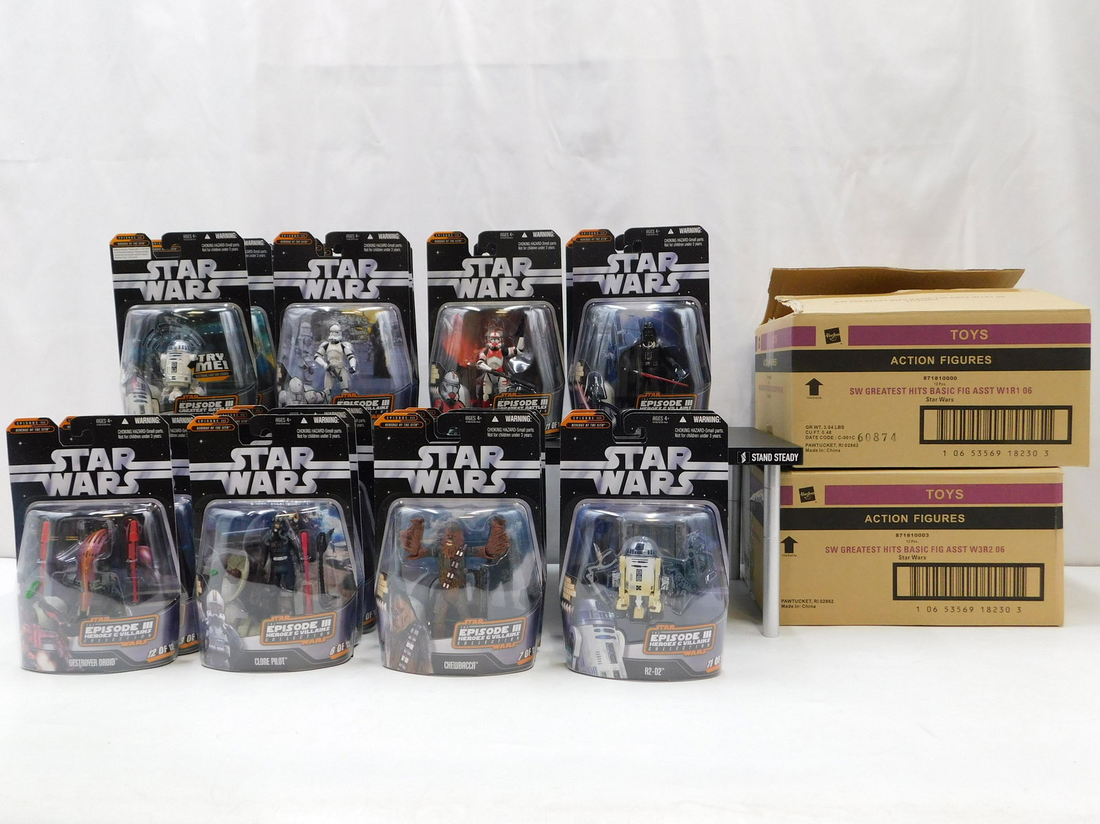 Two Cases of Assorted Star Wars Greatest Battles 3.75" Figures - 24 Pcs. (1 of 7)