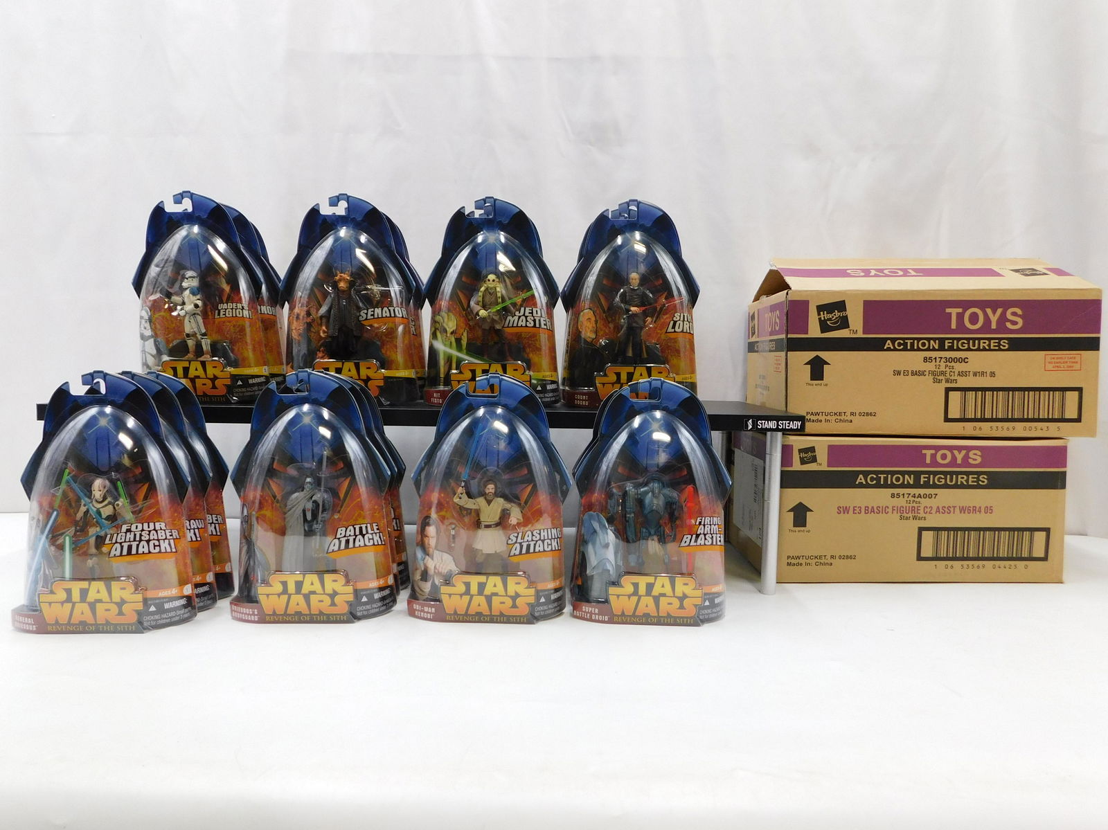 Two Cases of Assorted Star Wars Revenge of the Sith 3.75" Figures - 24 Pcs. (1 of 7)