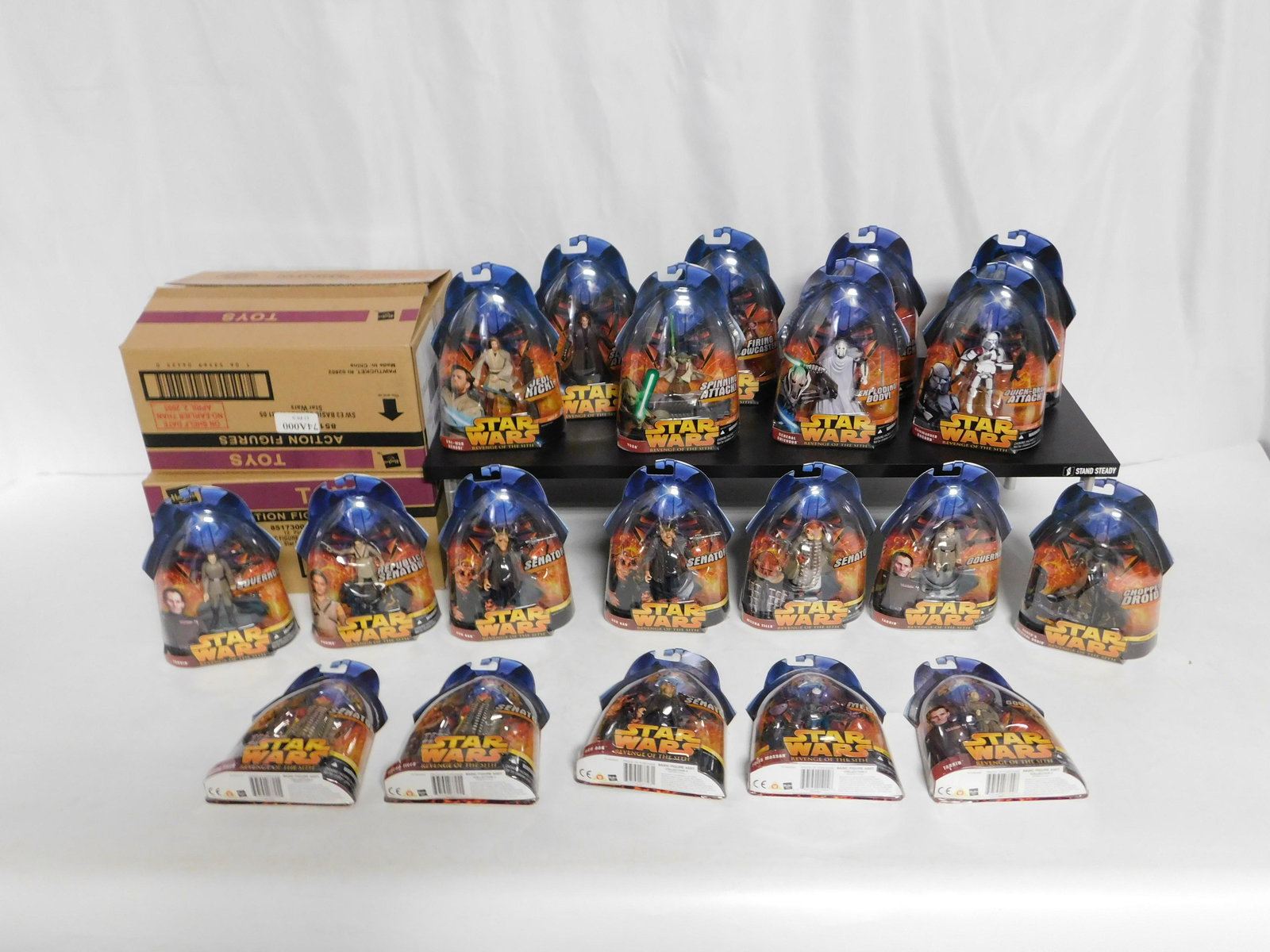 Two Cases of Assorted Star Wars 3.75" Figures - 20 Pcs. (1 of 9)