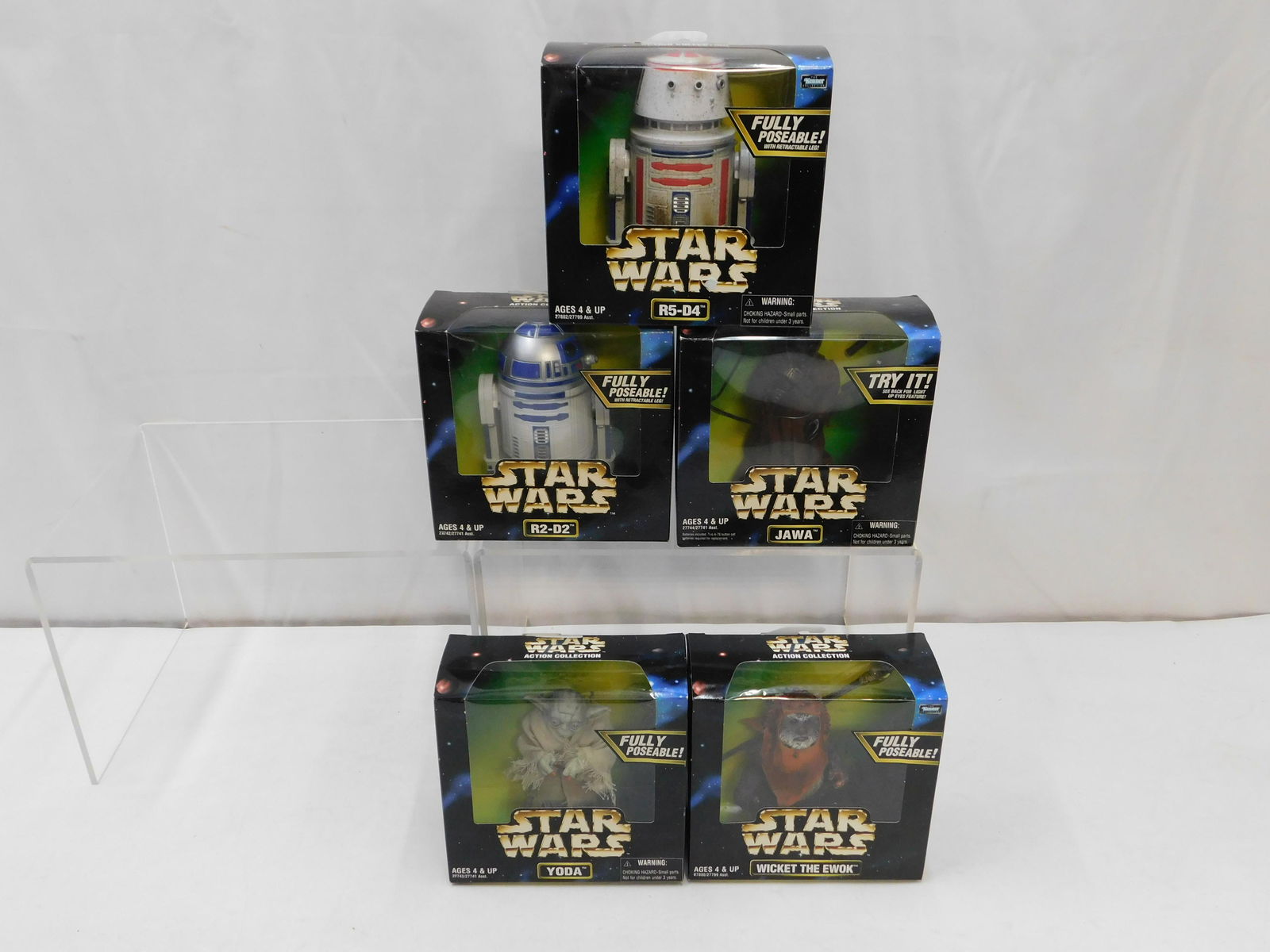 Lot of 5 Star Wars Kenner 6" Action Collection Figures (1 of 6)