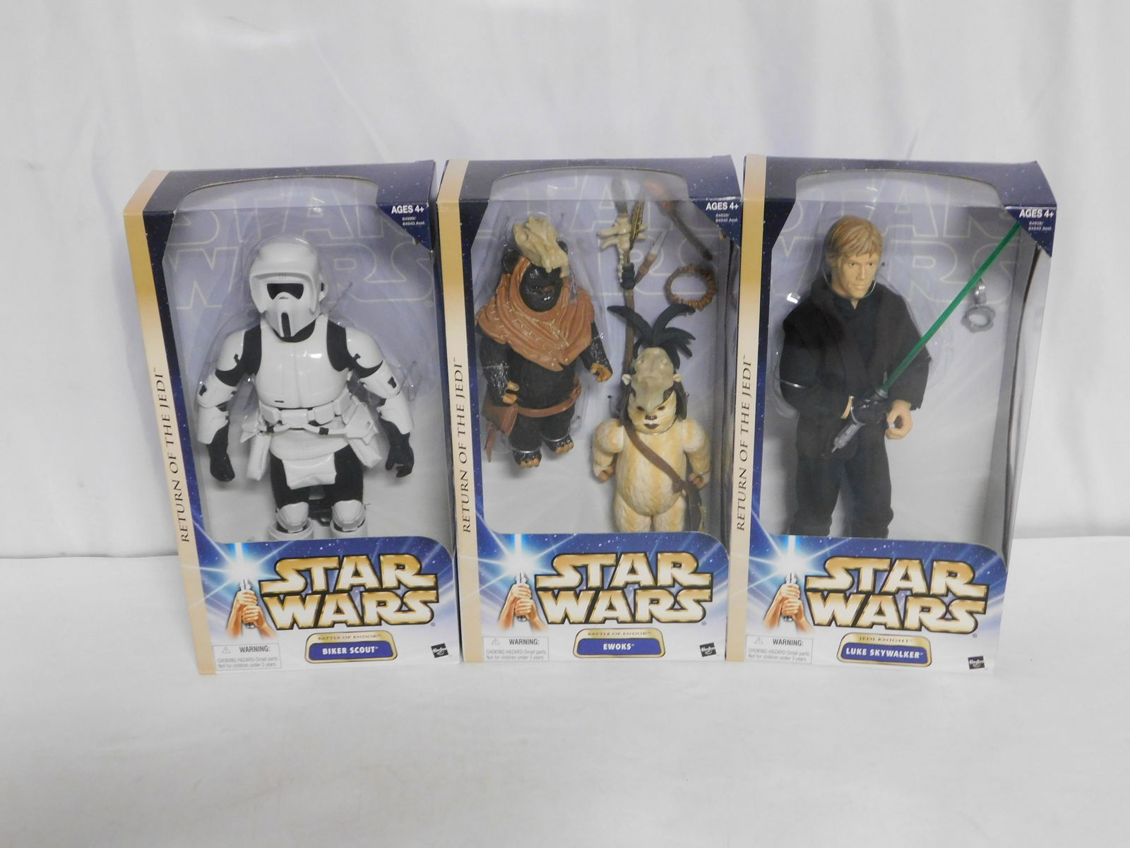 Lot of 3 Star Wars Return of the Jedi 12" Figures (1 of 6)