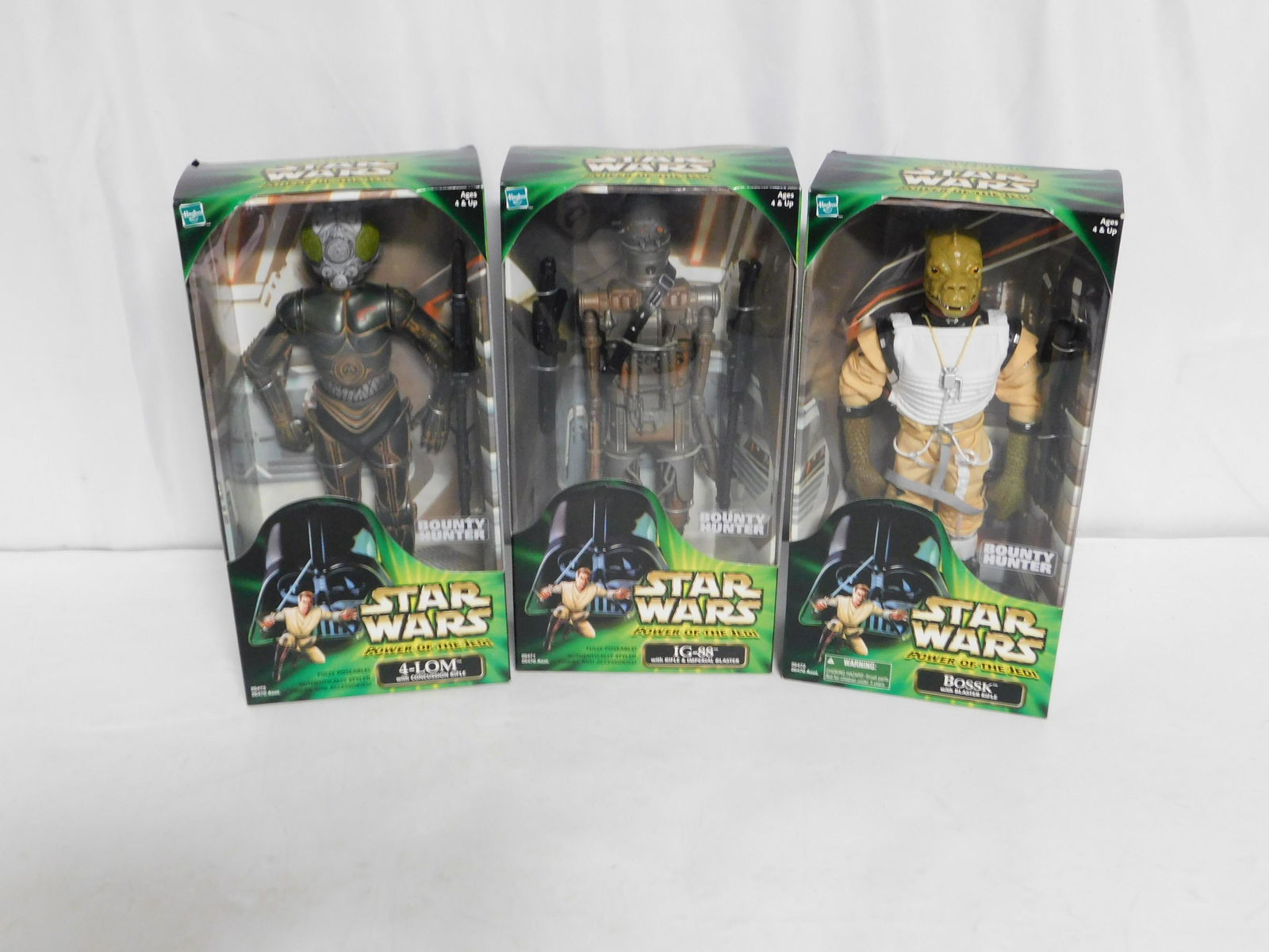Lot of 3 Star Wars Power of the Jedi Figures (1 of 6)