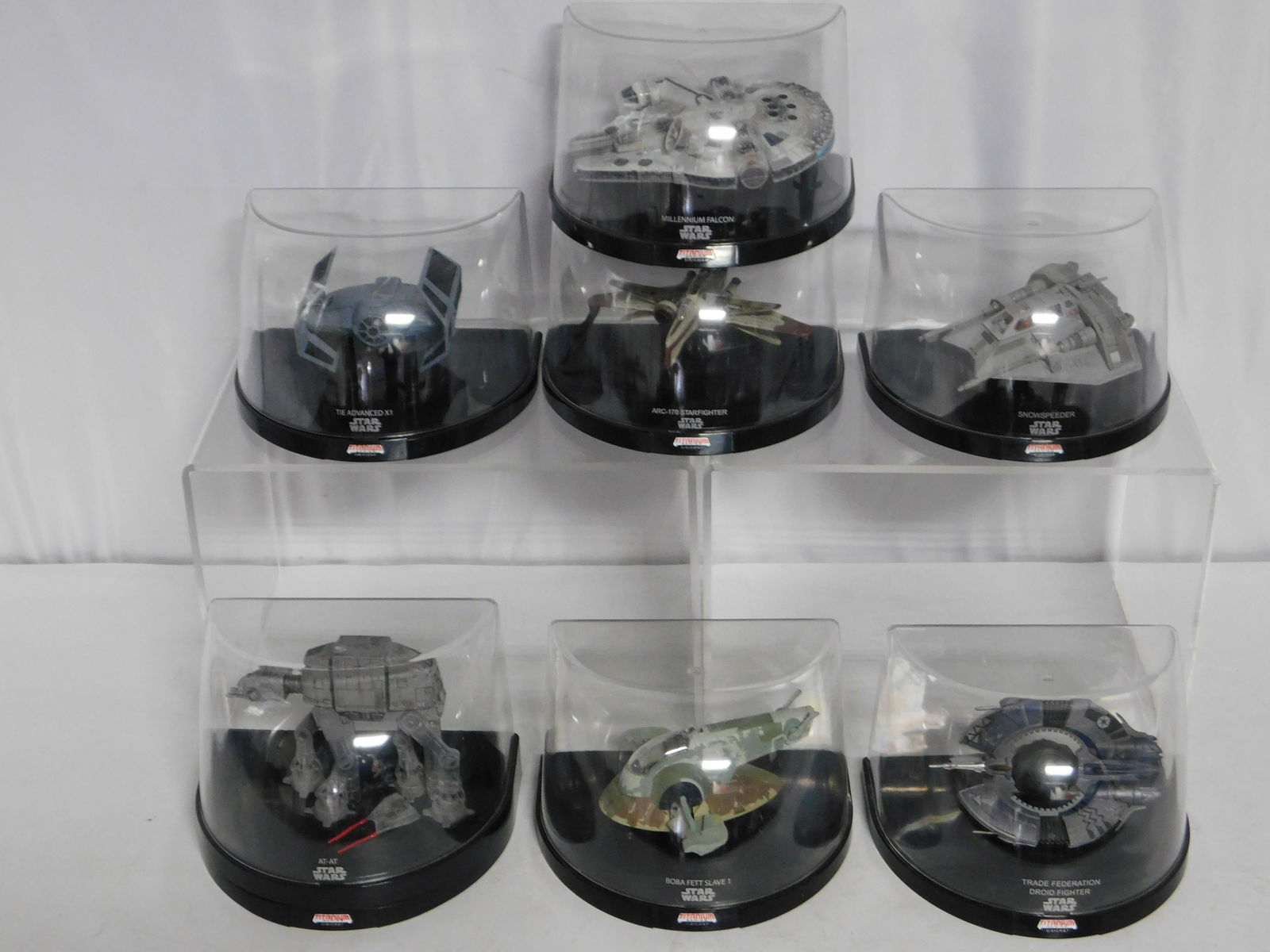 Lot of 7 Star Wars Titanium Series Diecast (1 of 6)