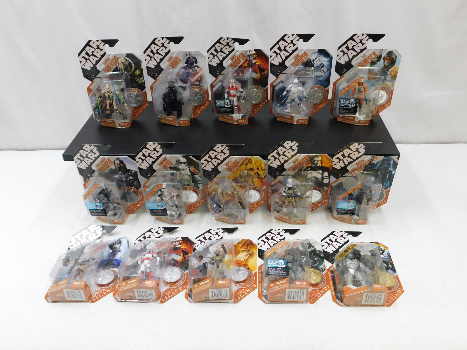 Lot of 15 Star Wars Saga Legends 3.75" Figures (1 of 5)