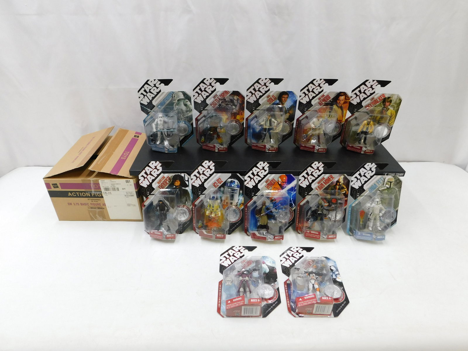Full Case of Star Wars Assorted 3.75" Figures with Collector Coins (1 of 5)