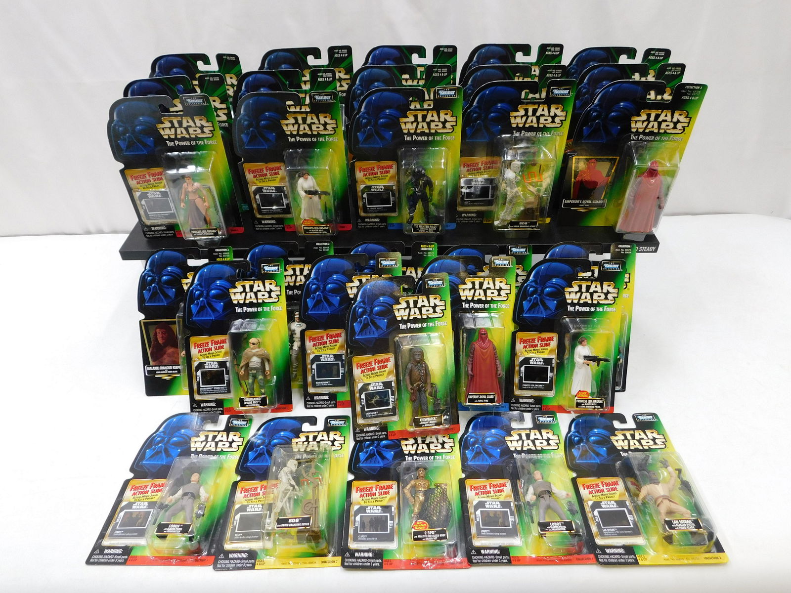 Lot of 30 Star Wars Power of the Force 3.75" Action Figures (1 of 7)