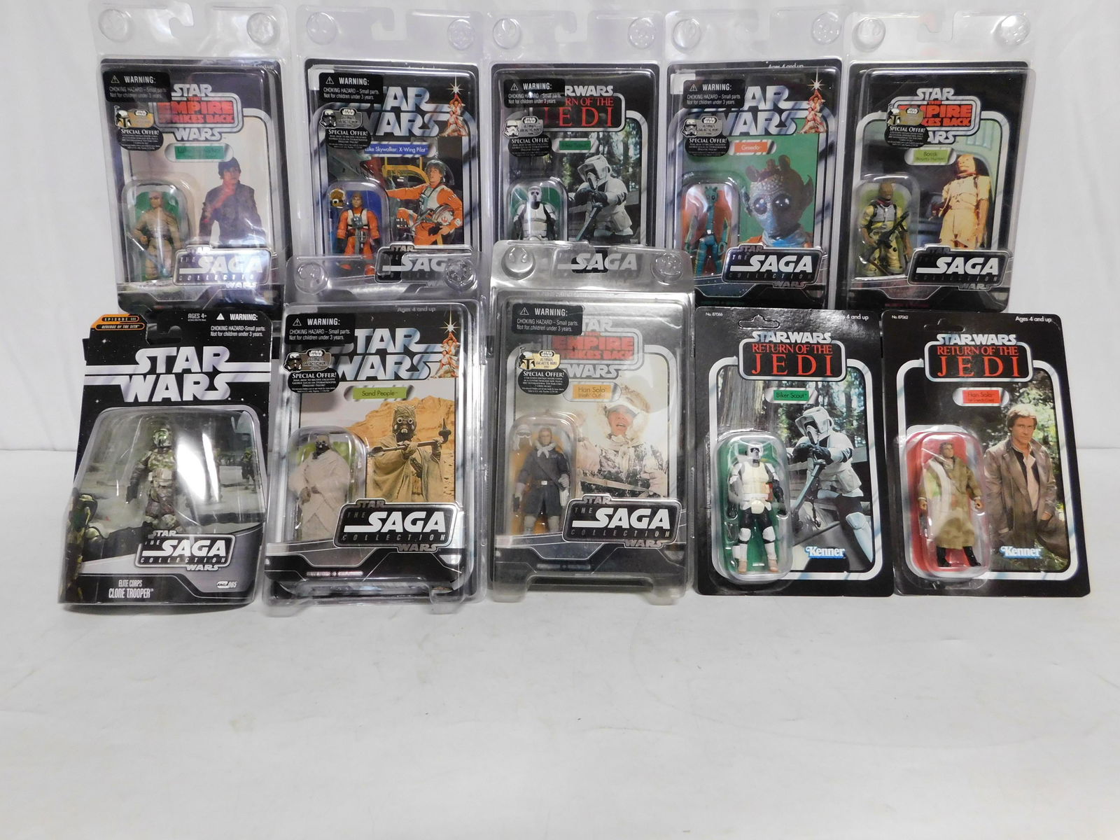 Lot of 10 Star Wars Saga Collection 3.75" Action Figures (1 of 5)