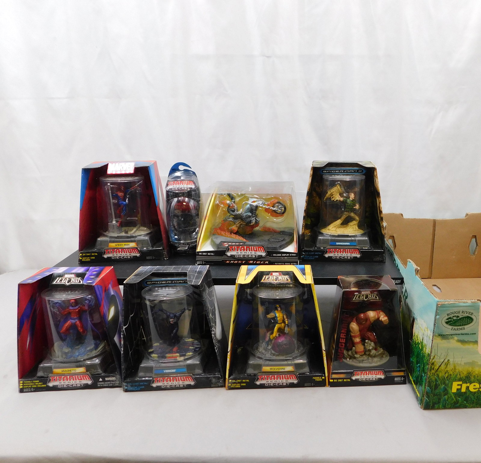 Lot of Marvel Titanium Diecast (1 of 6)