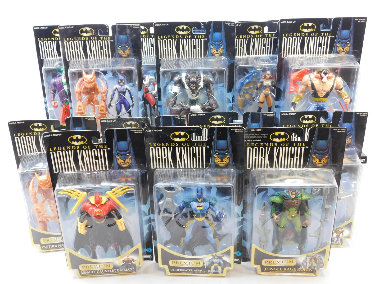 Lot of 15 DC Batman Legends of Dark Knight Action Figures (1 of 7)
