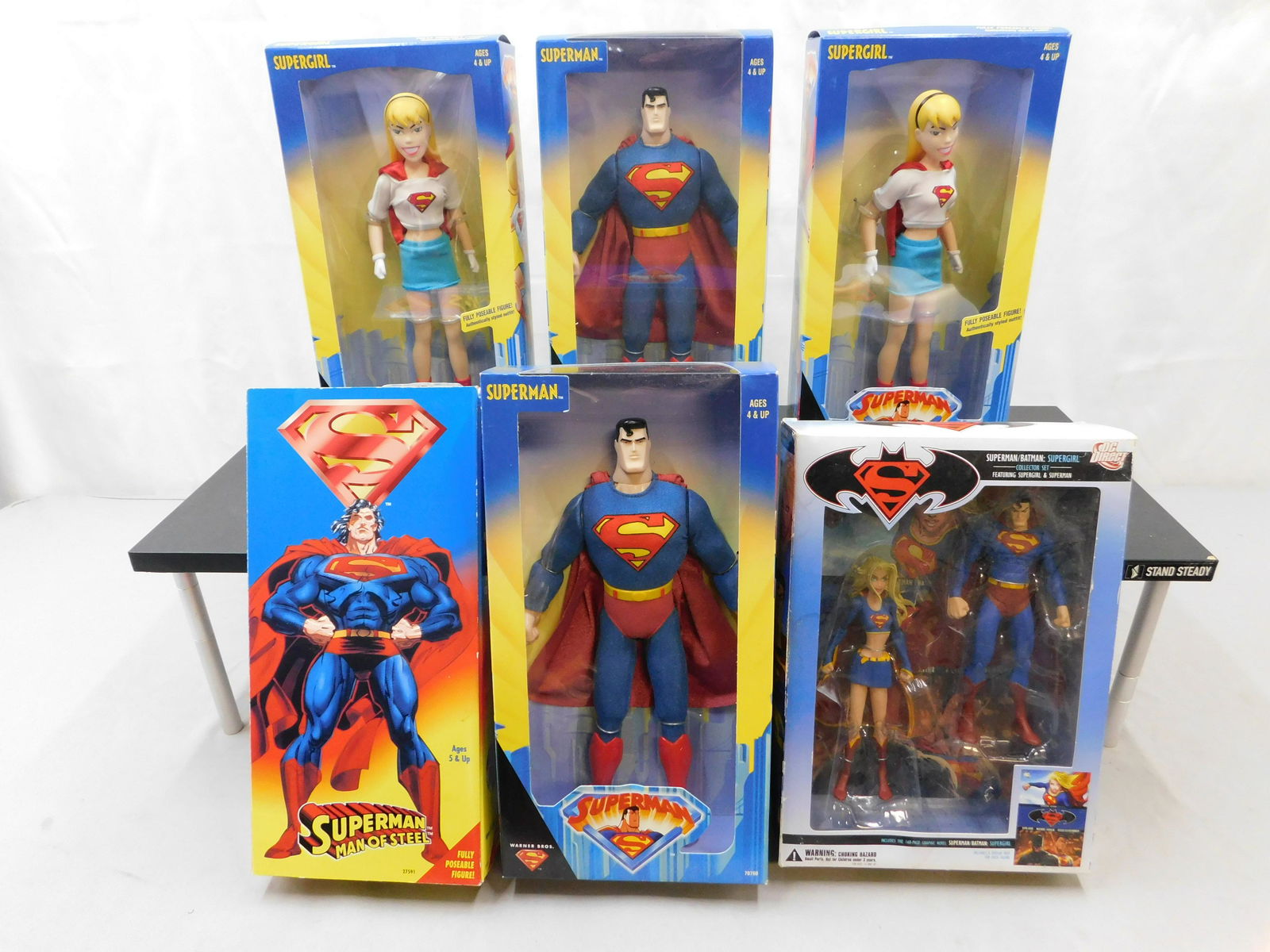 Lot of 6 Superman Action Figures (1 of 7)