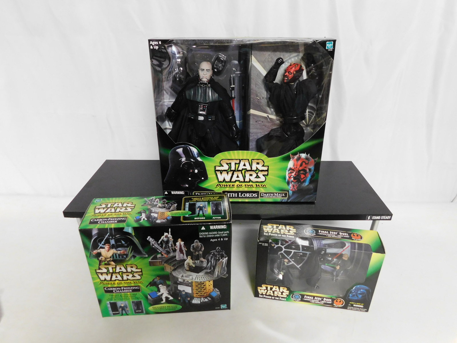 Lot of 3 Star Wars Power of the Jedi Toys (1 of 5)