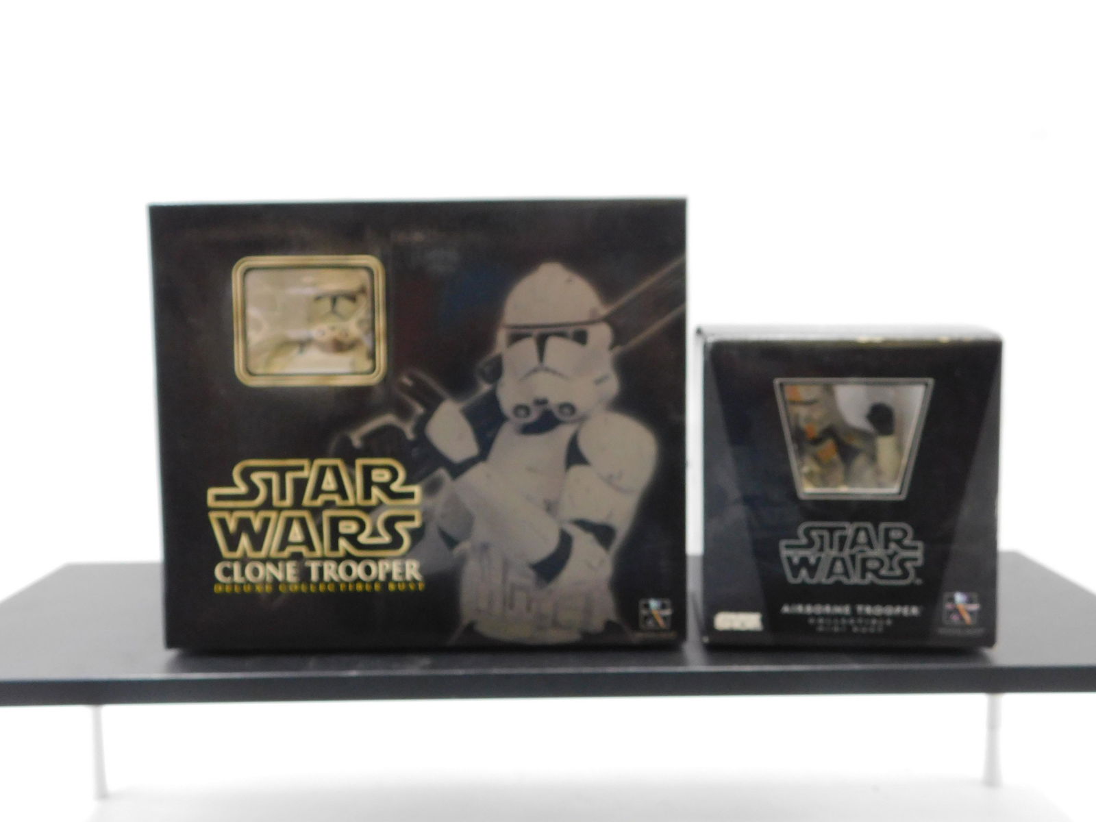 Lot Of 2 Star Wars Gentle Giant Collectible Busts Auction