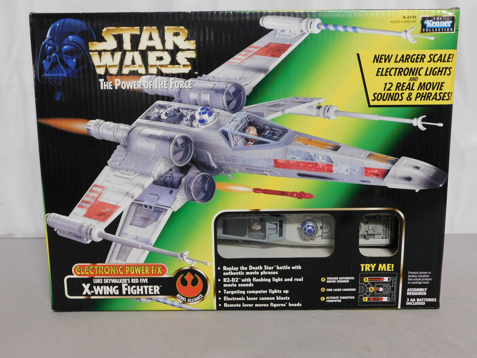 Star Wars POTF Electronic Power F/X - X-Wing Fighter: Star Wars The Power of the Force Electronic Power F/X - X-Wing Fighter. Sealed in Box. All invoices must be paid within 24 hours of the sale. We offer multiple shipping options, please read the shippi