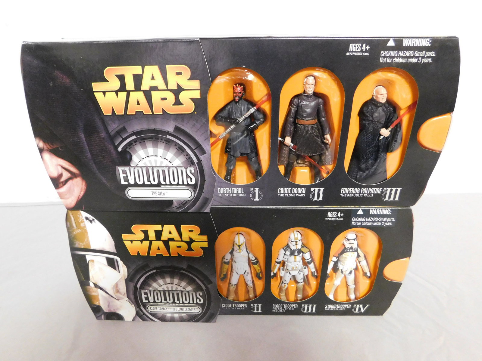 Lot of 2 Star Wars Evolutions Figure Sets (1 of 4)