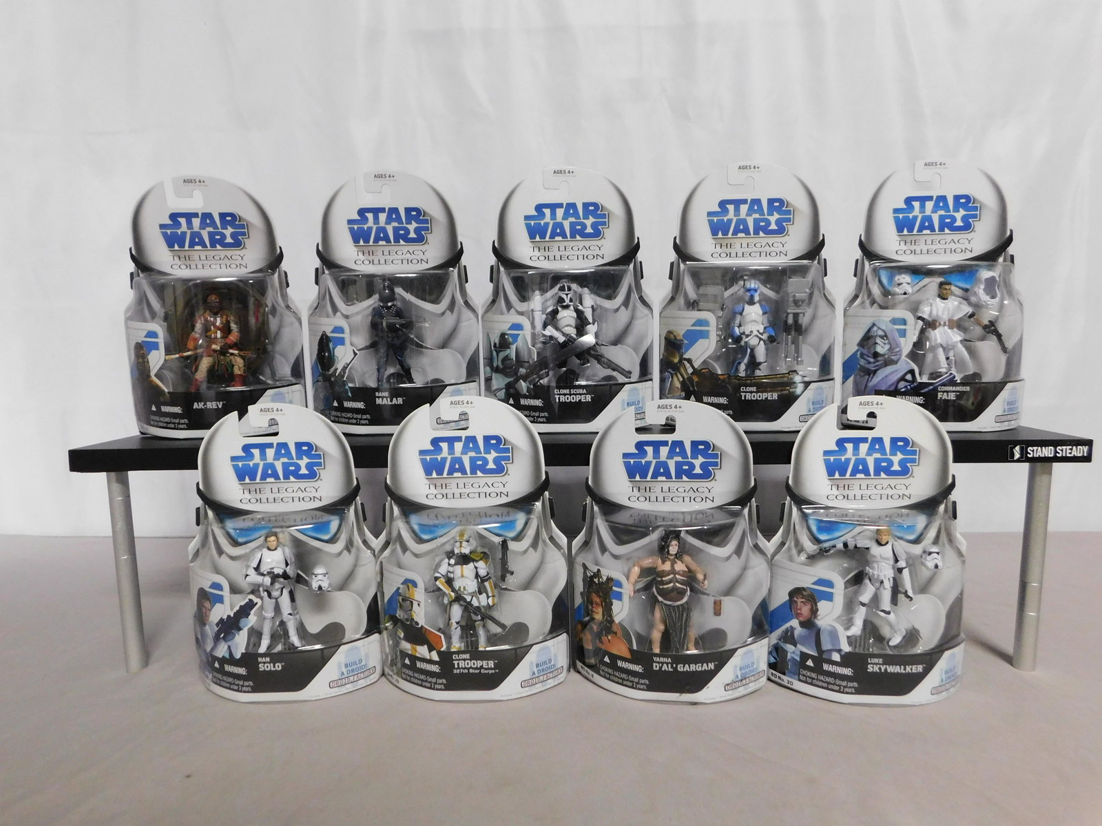 Lot of 9 Star Wars Legacy Collection 3.75" Action Figures (1 of 4)