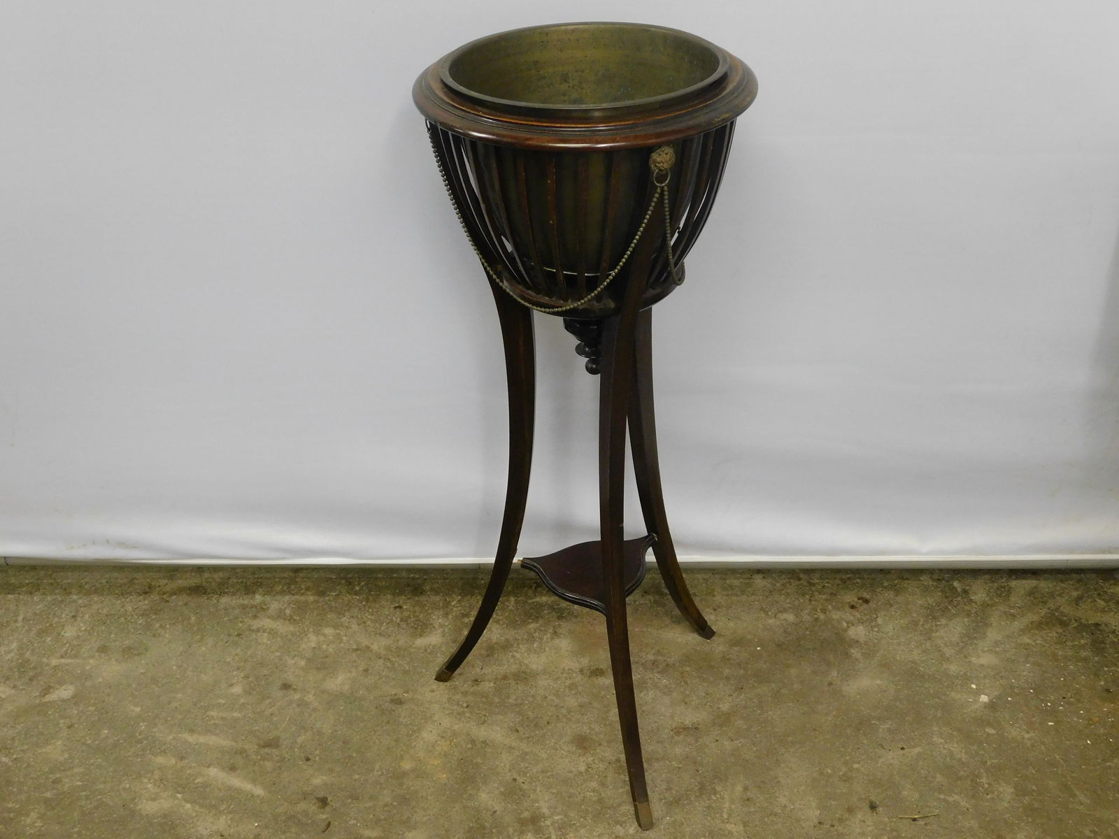 English Mahogany Fern Stand (1 of 7)