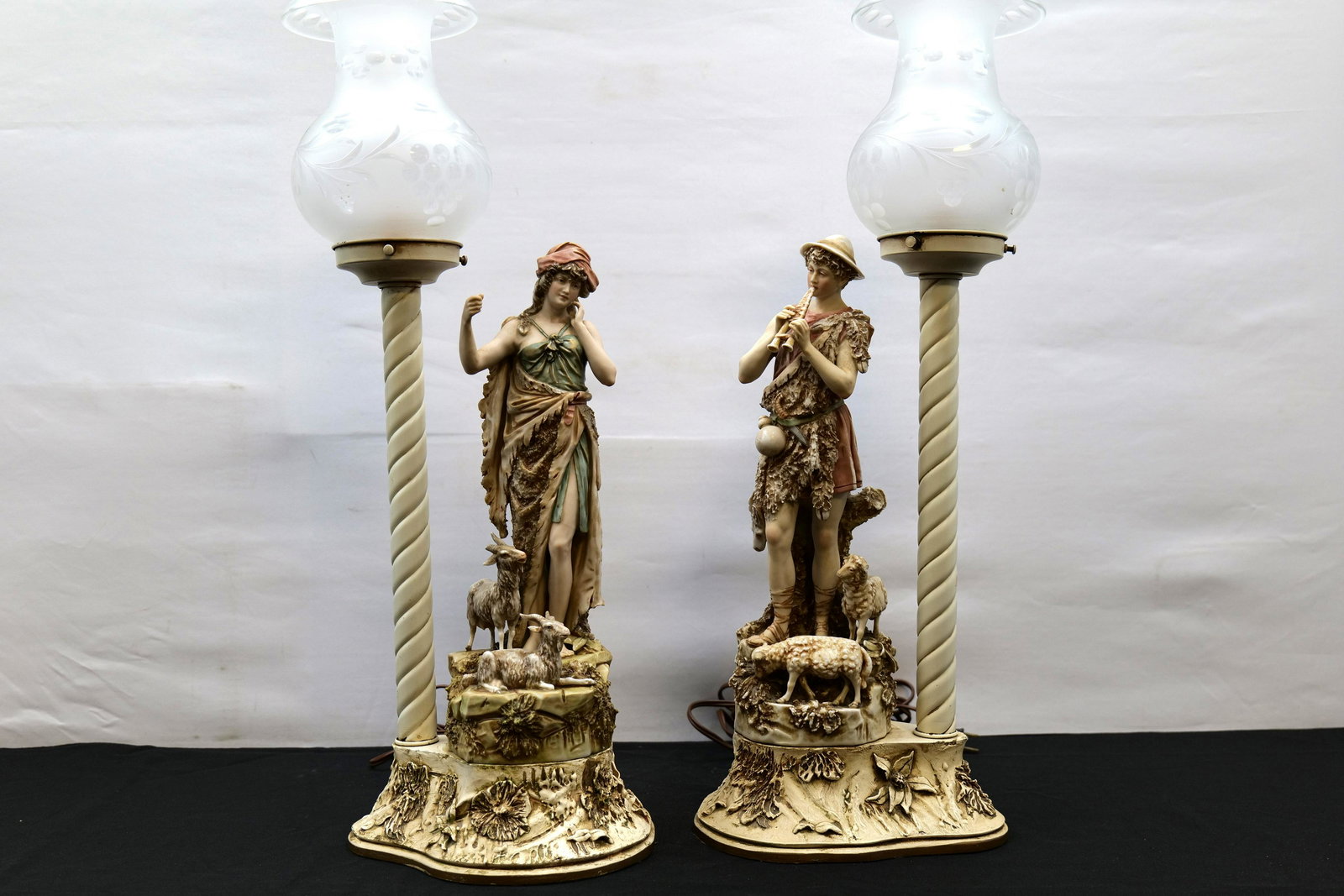 Pair of Figural Lamps (1 of 10)