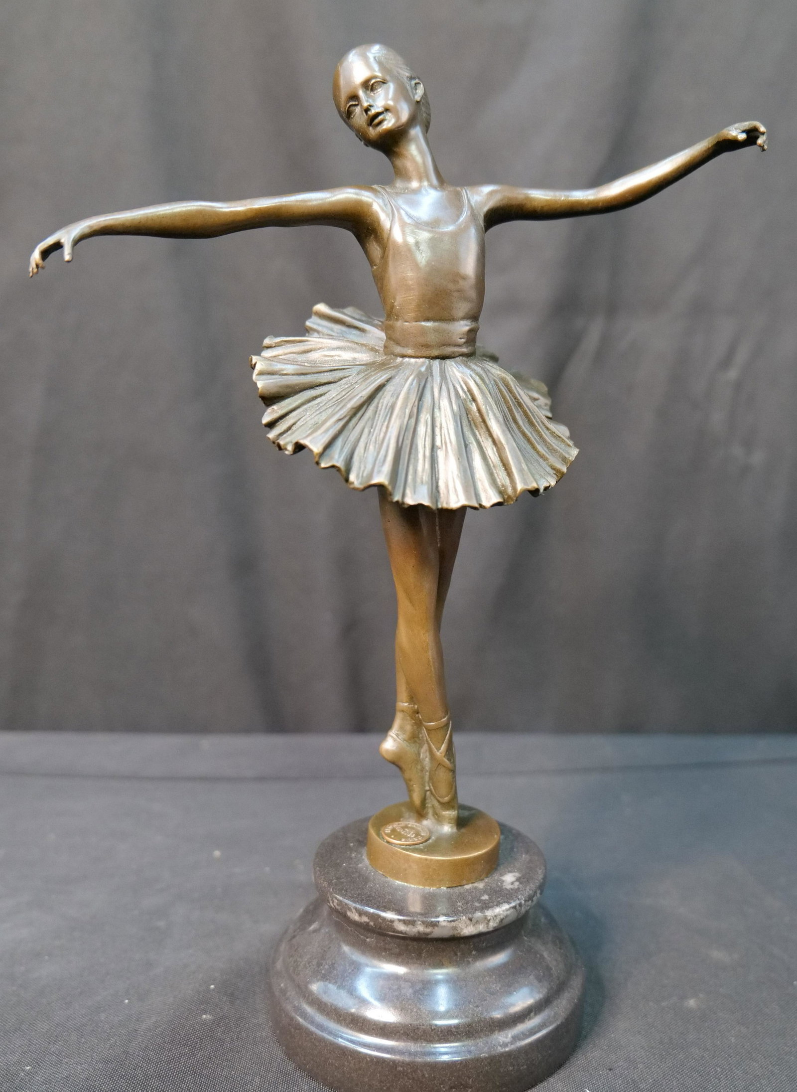 Bronze Statue of Ballerina (1 of 9)
