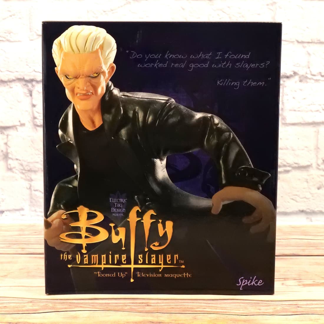 Electric Tiki Design Spike "Tooned Up" Maquette (1 of 8)