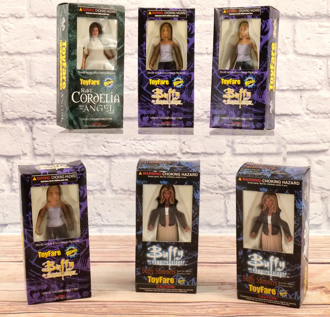 Lot of Buffy the Vampire Slayer Toyfare Wizard Action Figures (1 of 8)