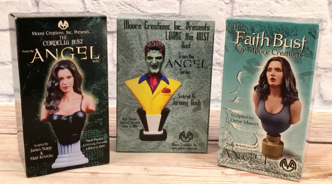 Lot of 3 Angel Busts (1 of 7)