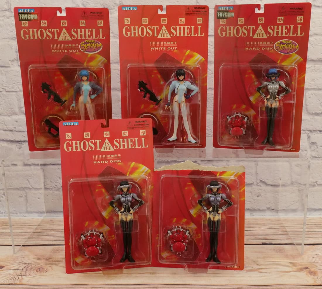 Lot of 5 Ghost in a Shell Action Figures (1 of 10)