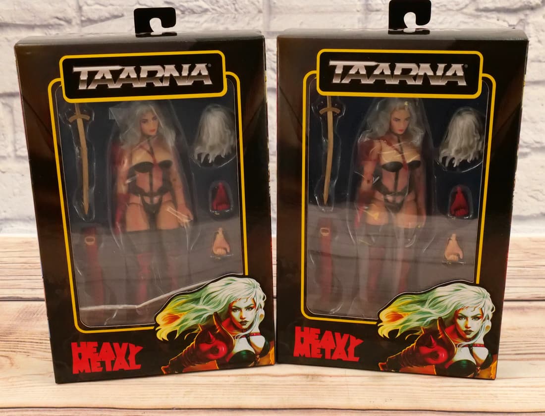 Lot of 2 Heavy Metal Taarna Action Figures (1 of 8)