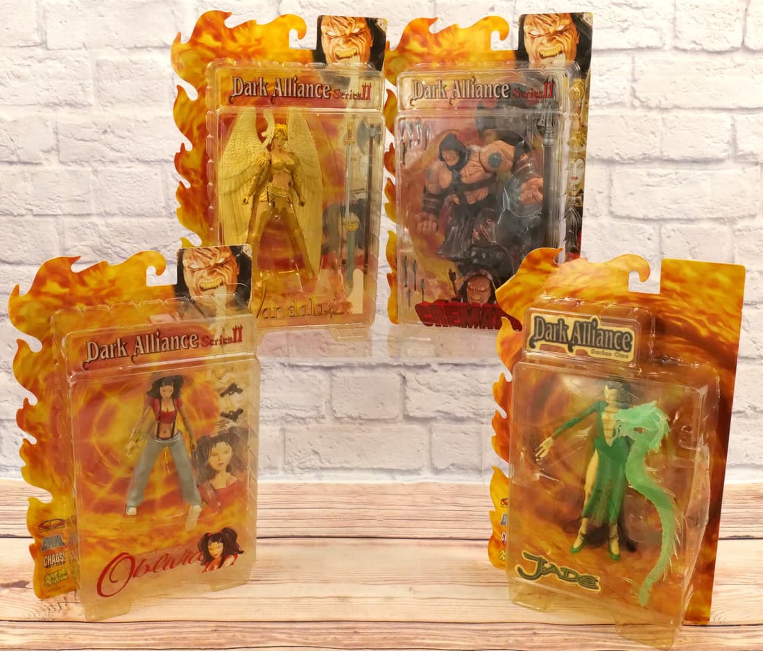 Lot of 4 Dark Alliance Action Figures (1 of 10)