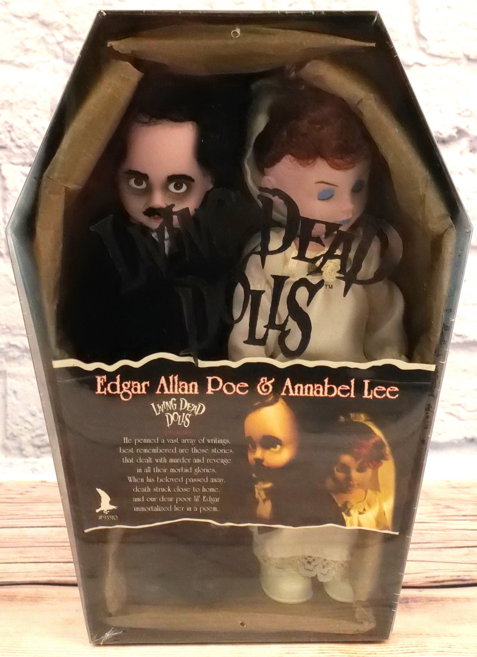 Living Dead Dolls - Edgar Allen Poe & Annabelle Lee Set (1 of 8)