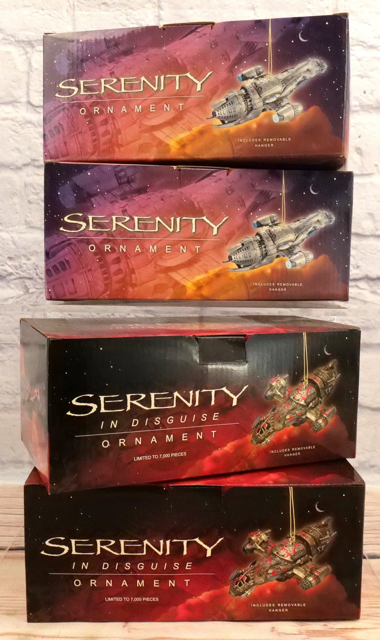 Lot of 4 Serenity Ornaments (1 of 6)